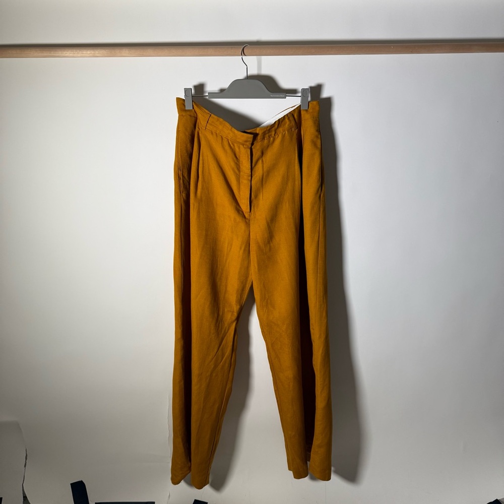 Dynamite Wide Leg Burnt Orange Trouser Pants